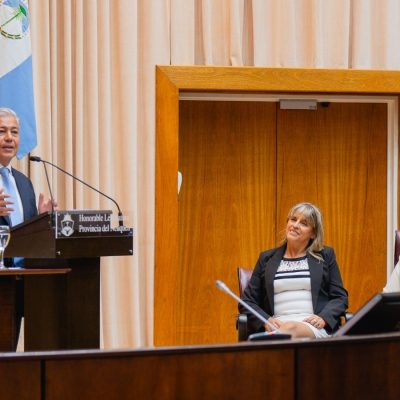 Figueroa inauguró el 55° período de sesiones y planteó una agenda de desarrollo hacia el 2030