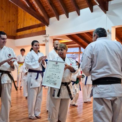 Reconocimiento internacional para el Karate de San Martín de los Andes