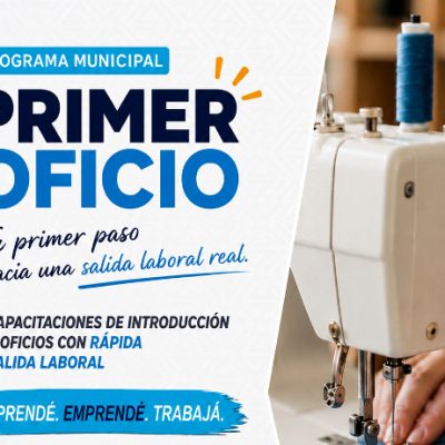 Curso de «Costura» en el marco del programa municipal Primer Oficio