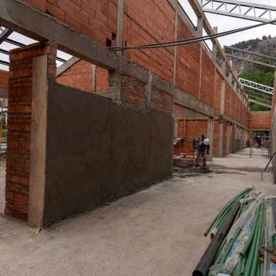 Avanza la obra de la Escuela Integral N°3