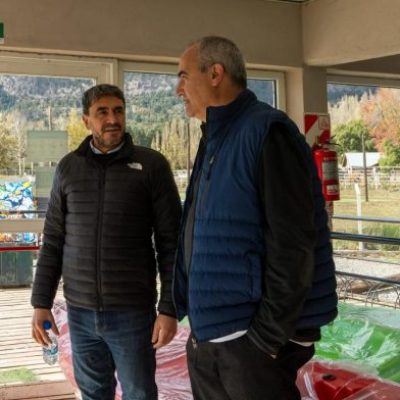 El intendente y el secretario de Planificación recorrieron las nuevas oficinas de Obras Particulares