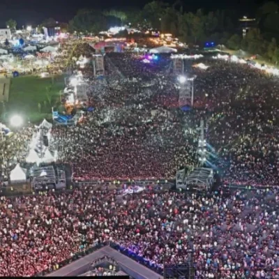 Fiesta de la Confluencia: mas de 410 mil personas vibraron al ritmo del Rock