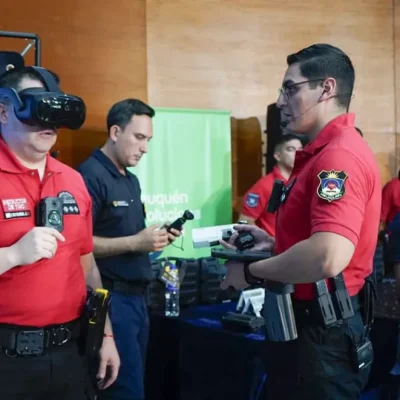 Neuquén sumó tecnología de baja letalidad con el sistema Taser más avanzado del país