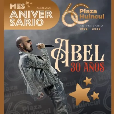 Abel Pintos encabeza el cierre de los festejos por los 60 años de Plaza Huincul