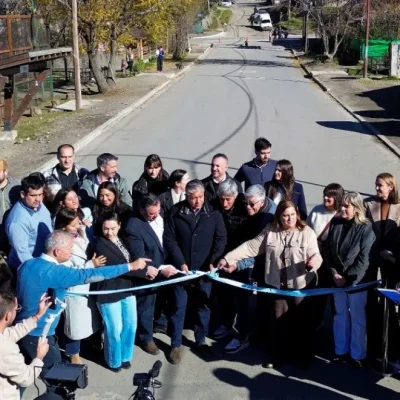 Villa La Angostura sumará 100 cuadras de asfalto antes de la veda climática de 2027