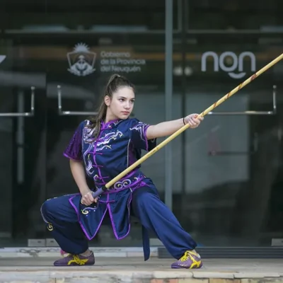 Julieta, la adolescente que hace Kung Fu y representa a Neuquén al otro lado del mundo