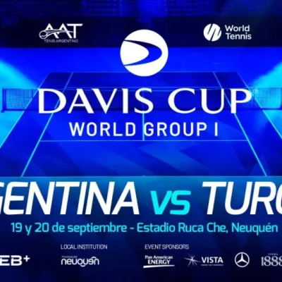 La Copa Davis empieza a vivirse en Neuquén