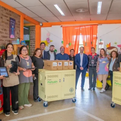 Más instituciones educativas reciben equipamiento del Plan Pehuén